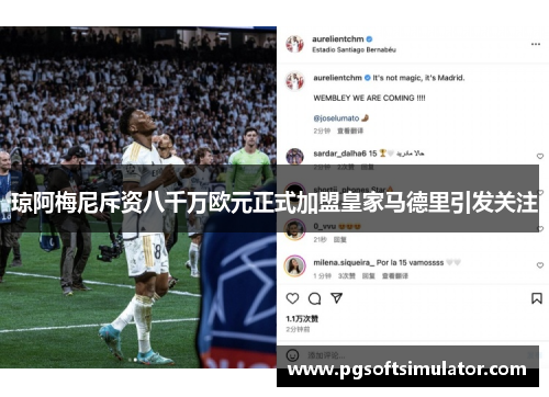 琼阿梅尼斥资八千万欧元正式加盟皇家马德里引发关注